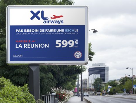 Campagne d’affichage XL Airways